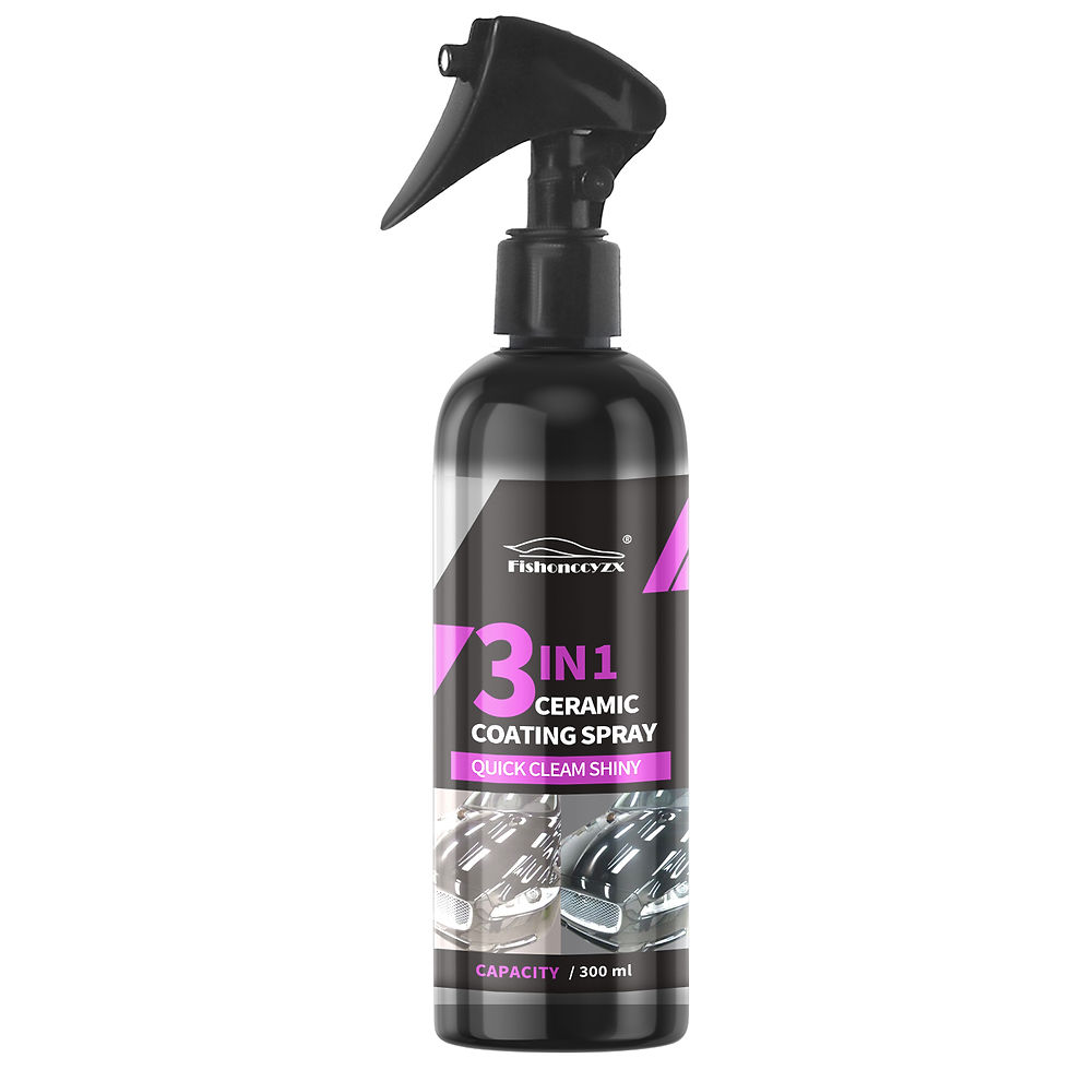 Thumbnail: 3 in 1 Car Ceramic Liquid Coating Spray Nano Crystal Hydrophobic Layer Polishing