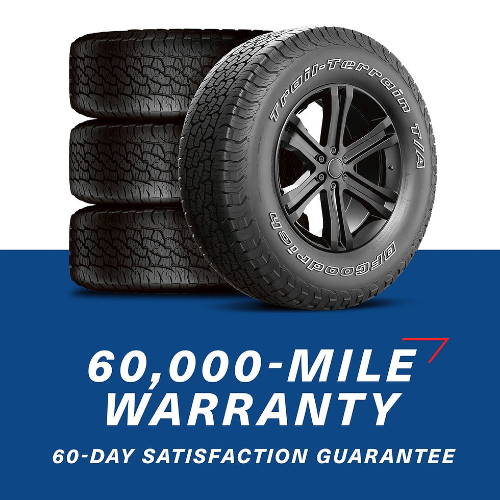 Thumbnail: BFGoodrich Trail-Terrain T/A All-Season 225/55R18/XL 102H Tire Fits: 2019 S..