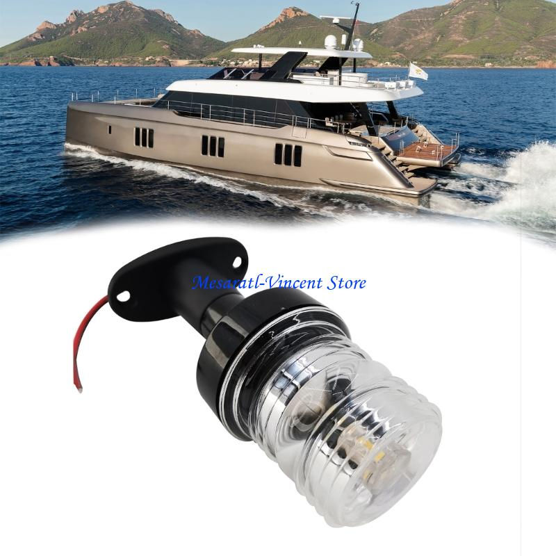 Thumbnail: A70F Easy Installation Plastic LED Navigation Lamp 360 Degree White for Marine V