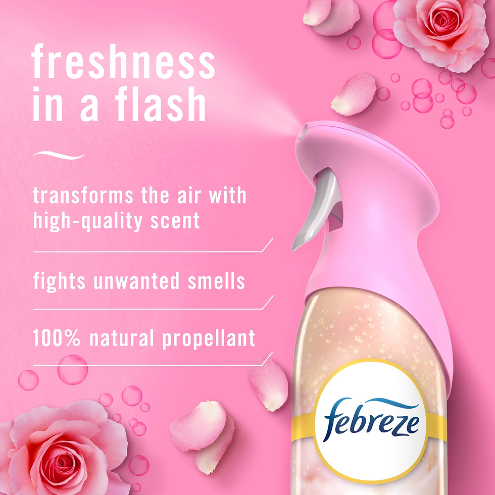Thumbnail: Febreze Air Freshener Spray, Odor-Fighting Room Spray, Romance & Desire, 8.8Oz, 