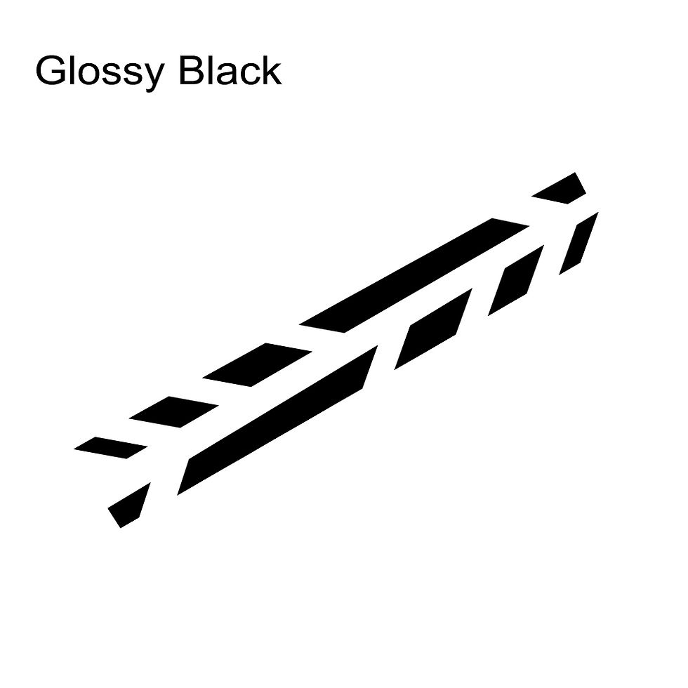 Thumbnail: 2PCS Car Door Side Stickers Racing Style Vinyl Decals For Volkswagen VW Golf 8 7