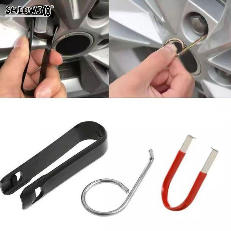 Thumbnail: 3Pcs/set Car Wheel Hub Bolt Nut Cover Removal Tool Car Tire Cap Puller Puller To