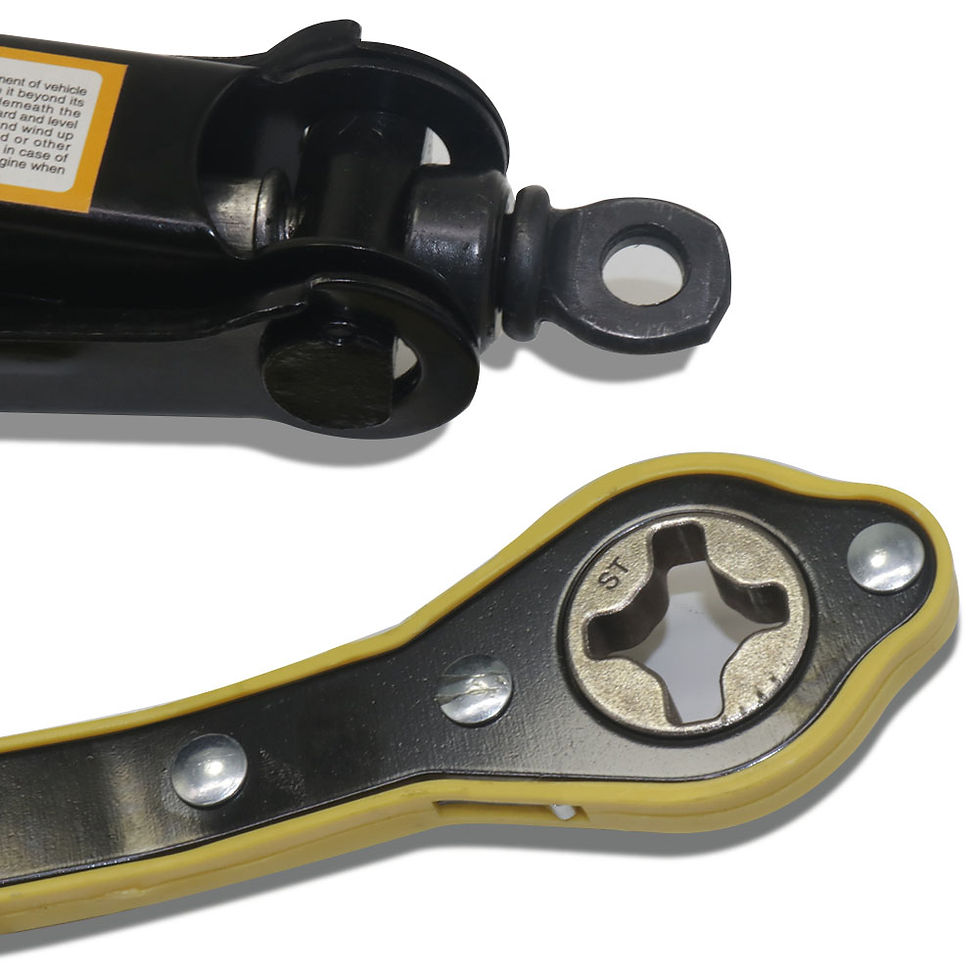 Thumbnail: Car Jack Wheel Wrench Long Handle Ratchet Wrench Car Repair Tool Universal Sciss