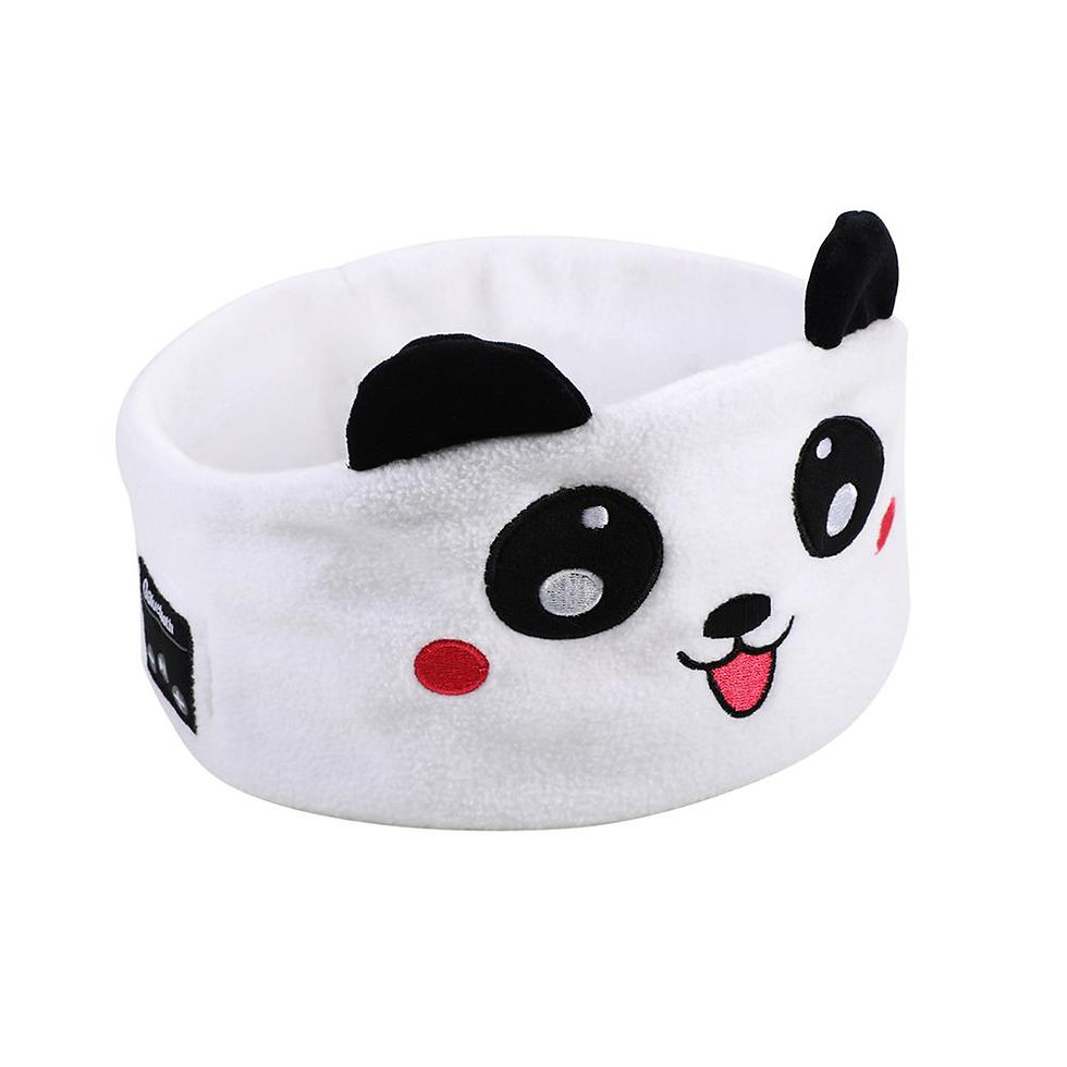 Thumbnail: Bluetooth Music Headband Bluetooth V5.0 Chip Animal Kids Headband Mask Speaker S