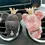 Thumbnail: Rhinestone Crystal Bow Bear Car Pendant Mirror Hanging Ornaments Diamond Bling C