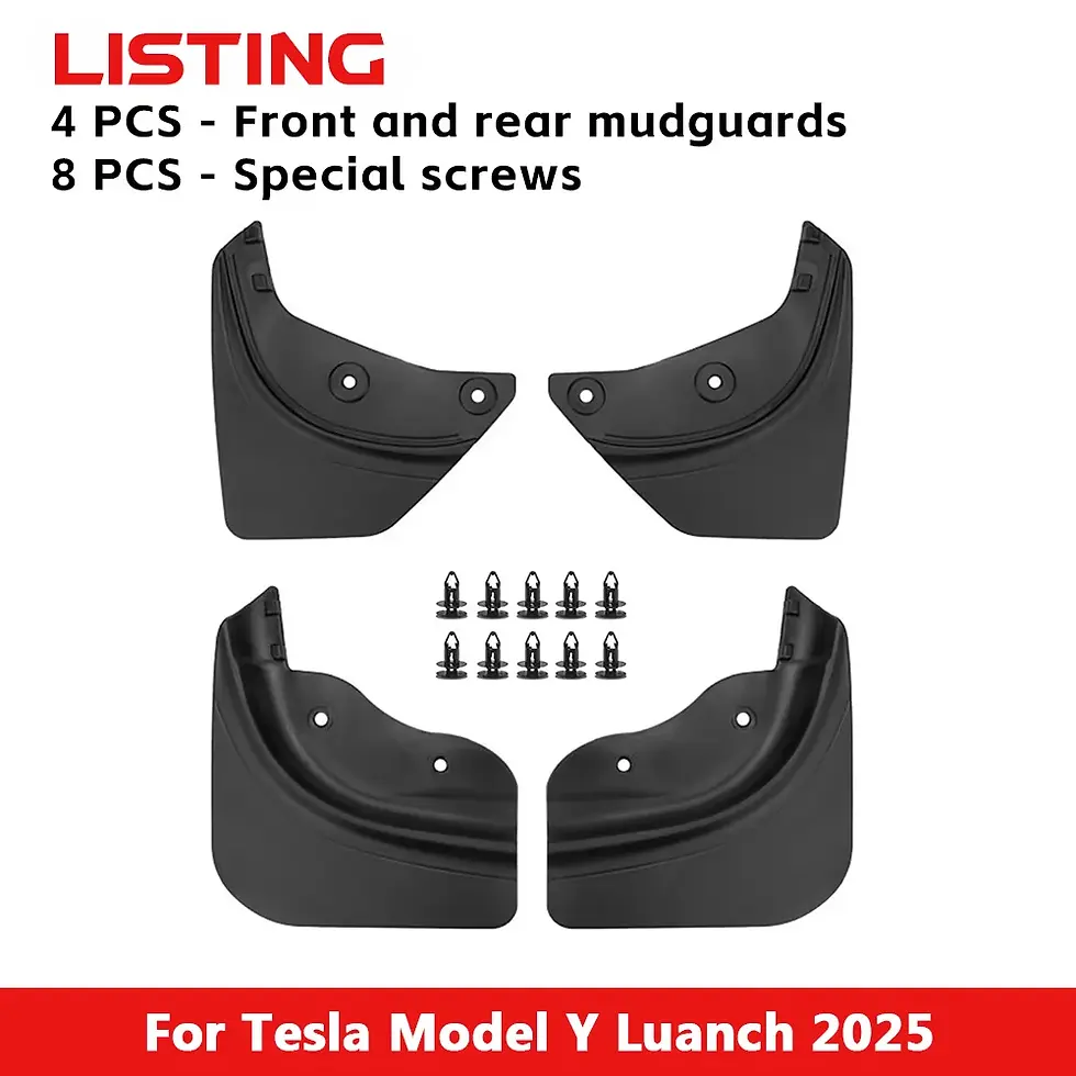 Thumbnail: For Tesla Model Y Launch 2025 Car Wheel Mud Flaps Splash Guards MudFlaps Front R
