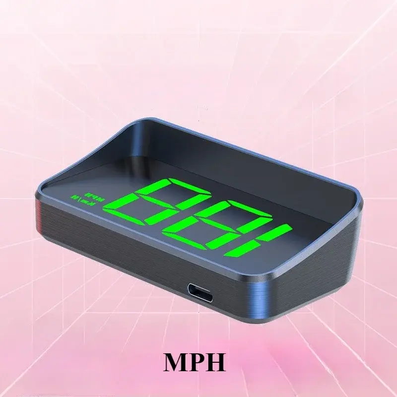 Thumbnail: Car Speedometer HUD GPS Head Up Display Digital Speed Meter Windshield Projector