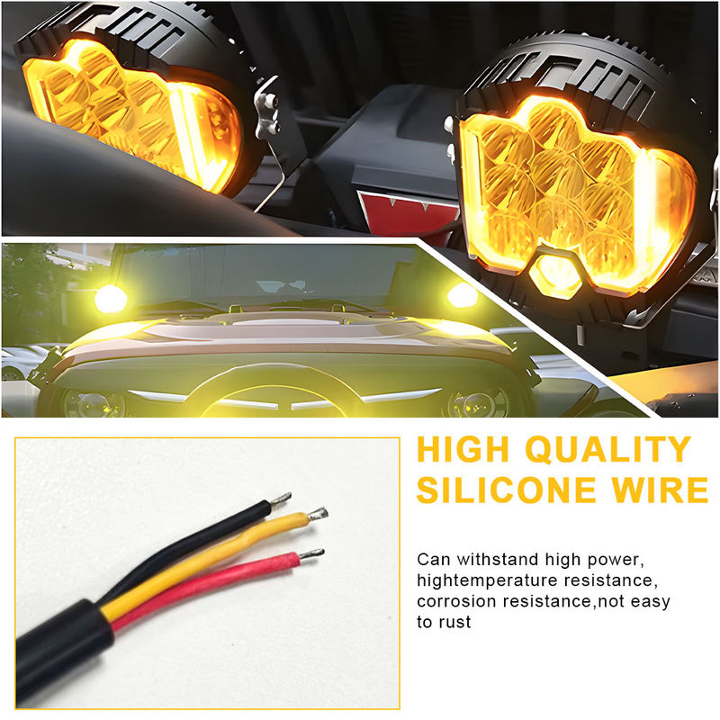 Thumbnail: LED Sport Work Lamps 3'' 5'' Automobile for Lada Off road use 4X4 vehicle Auxili