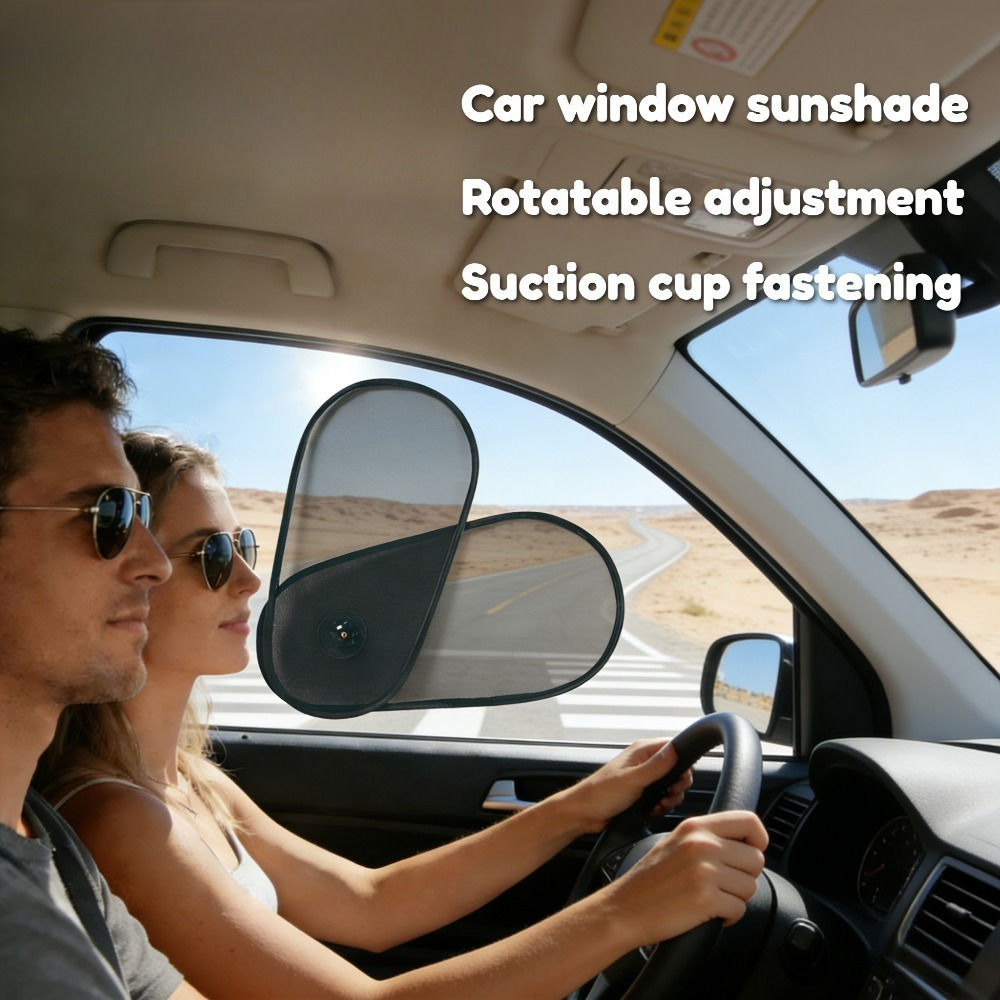 1pc Adjustable Car Sunshade That Can Be Rotated, Providing Protection for The Si