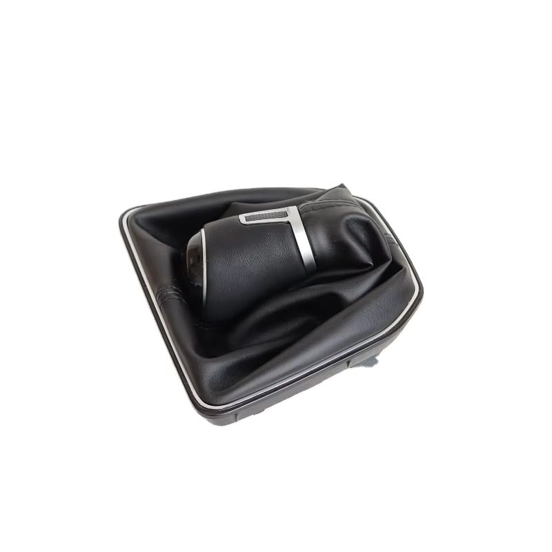Thumbnail: New Manual 5 6-Speed gear Shift Knob Lever Stick leather boot for VW caddy 2015