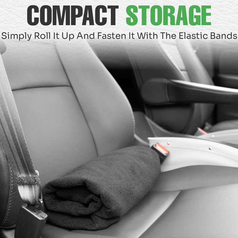 Thumbnail: Waterproof Sweating Car Seat Cover for Post Gym Workout, Running, Swimming, Beac