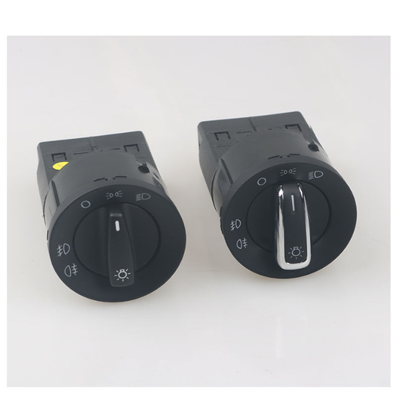 Thumbnail: 1pcs Headlight Control Switch Fog Light Knob 1C0941531A 1C0941531 for VW Bora Go