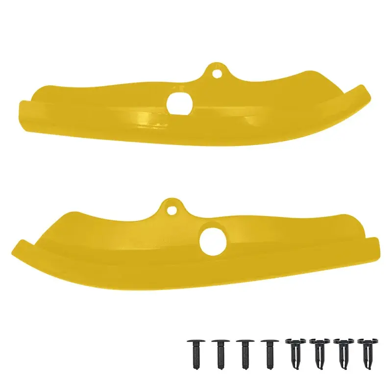 Thumbnail: 2Pcs Front Bumper Car Lip Splitter Protector Lip Spoiler Diffuser Guard Cover Fo