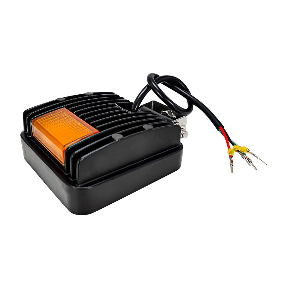 Thumbnail: 12V-80V LED Forklift Light Turn Signals 4-inch Forklift Work Light Multifunction