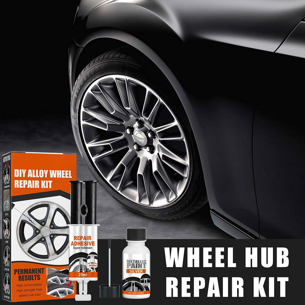 Thumbnail: Universal Alloy Wheel Rim Scratch Repair Kit For Car Scratch Fix Quick