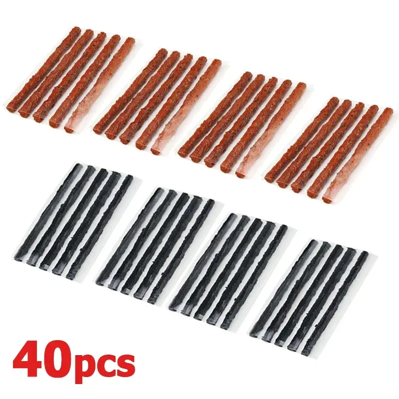 Thumbnail: Car Tire Repair Rubber Strips Tubeless Seal Motorcycle Bike Tyre Puncture Repair