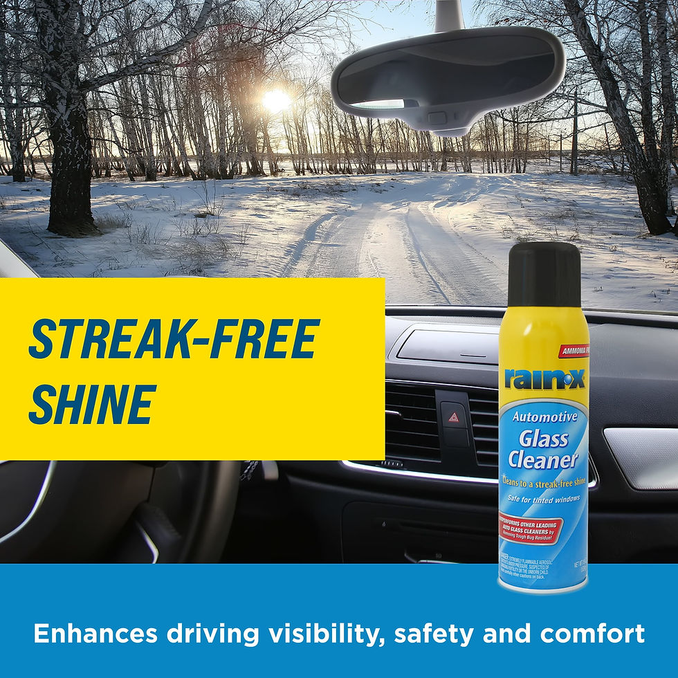 Thumbnail: Rain-x Automotive Glass Cleaner Aerosol 19oz - 630175