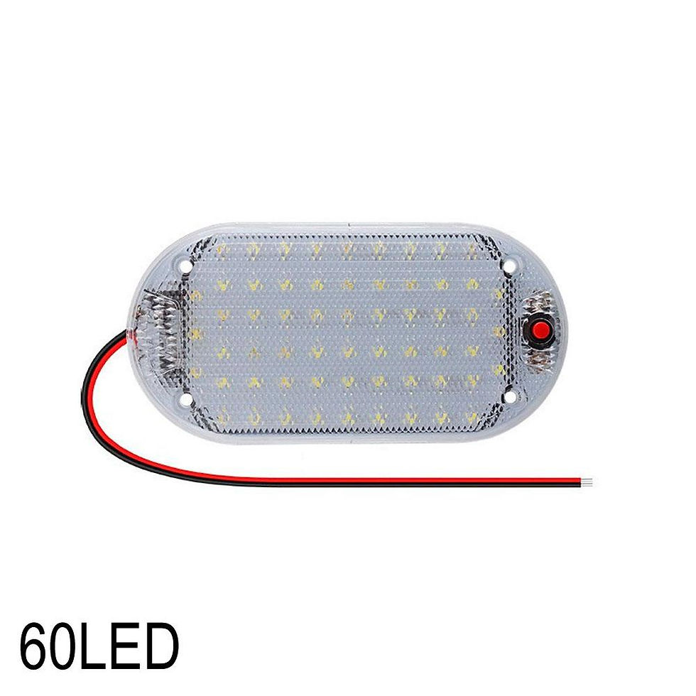 Thumbnail: LED Panel Light Car Interior Reading Lamp High Brightness Cabin Lights For Van T