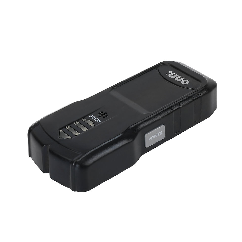 Thumbnail: onn. New Black 6-Inch Electronic Stud Finder, with LED Light Indicator