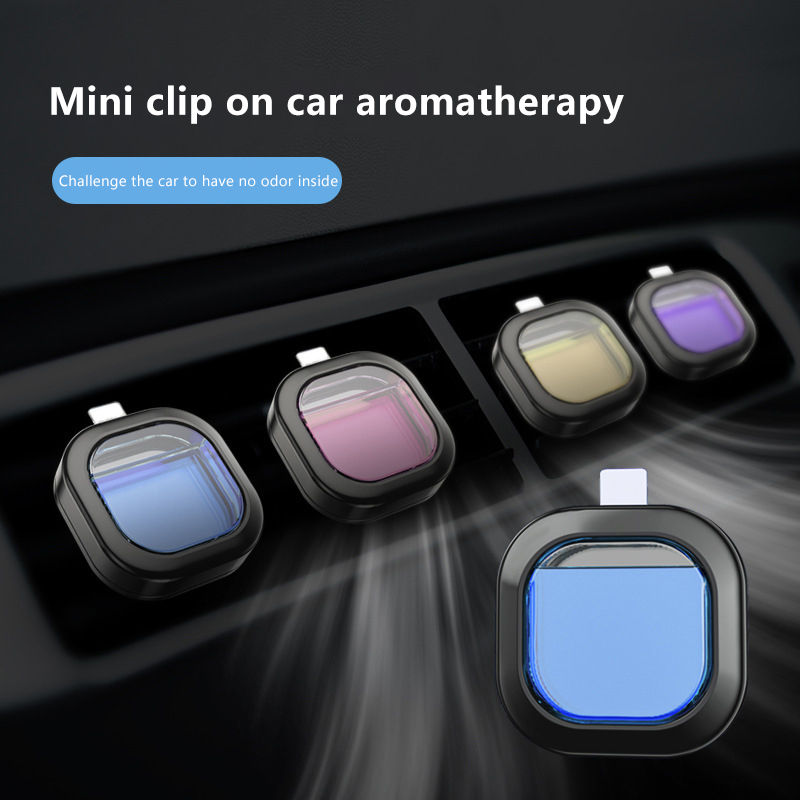 Car Air Fragrance Clips Air Conditioning Outlet Freshener Liquid Aromatherapy Ba