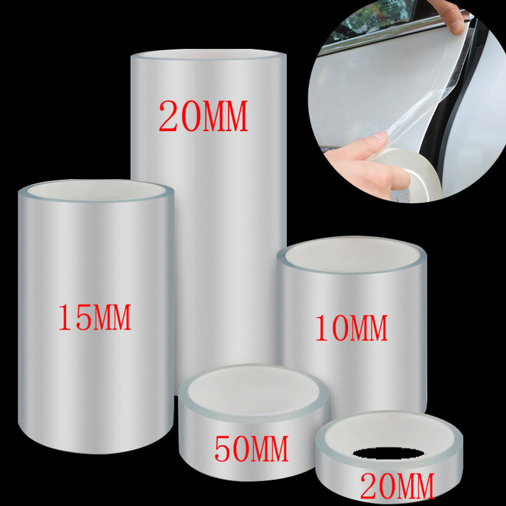 Transparent Car Door Protector Stickers Anti Scratch Nano Tape Auto Trunk Sill S