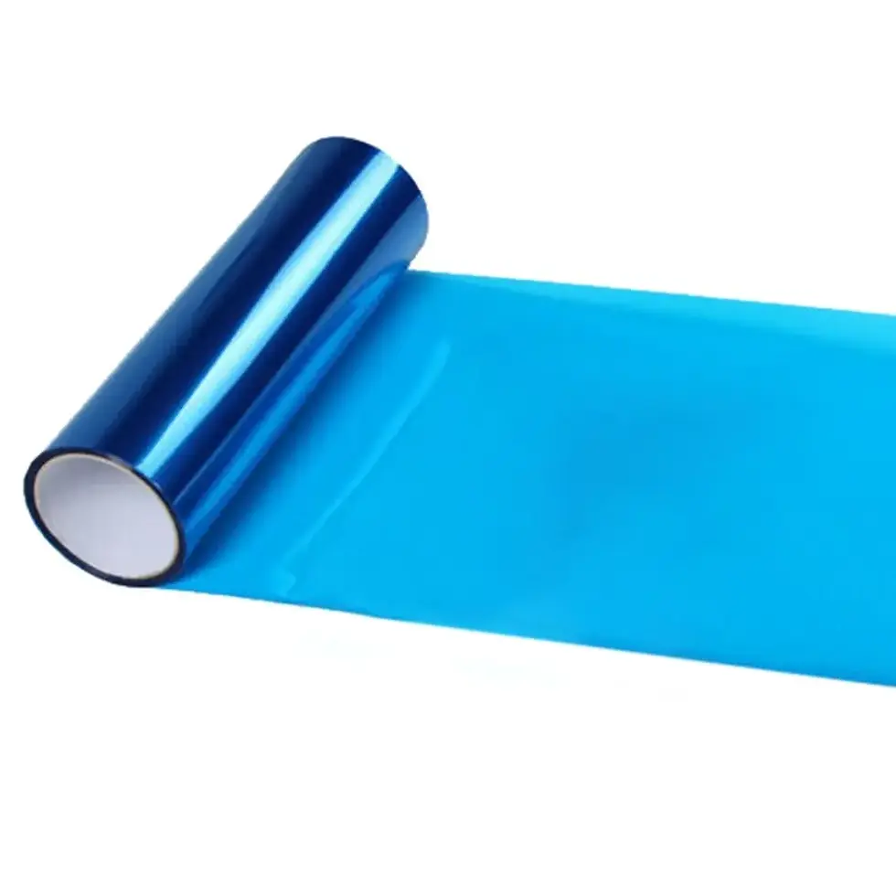 Thumbnail: Car Headlight Lamp Film PVC Fog Lamp Sticker Car Headlight Tailing Moulding Foil