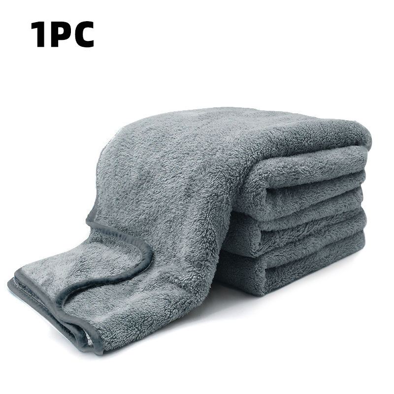 Thumbnail: 75x35 60x40cm Microfiber Car Wash Towel Fast Drying Auto Cleaning Extra Soft Clo