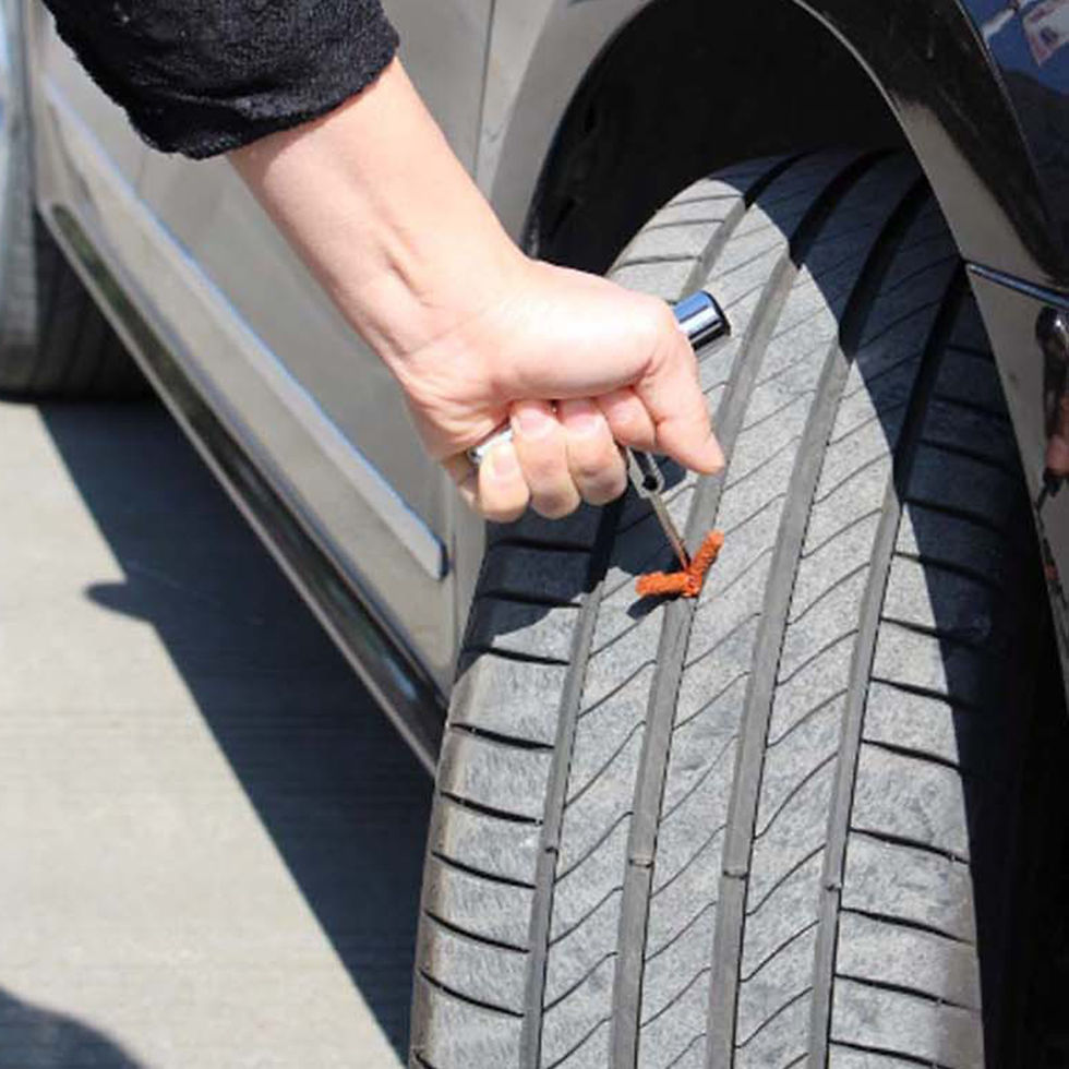 Thumbnail: Vehicle Car Tire Emergency Tool Auto Tire Repair Set for Bike Truck ATV Professi