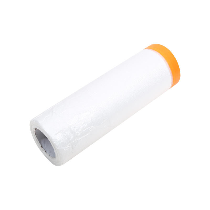 Thumbnail: 12M Long 180cm-280cm Width Car Paint Masking Film Protective Film Plastic Pre-Ta