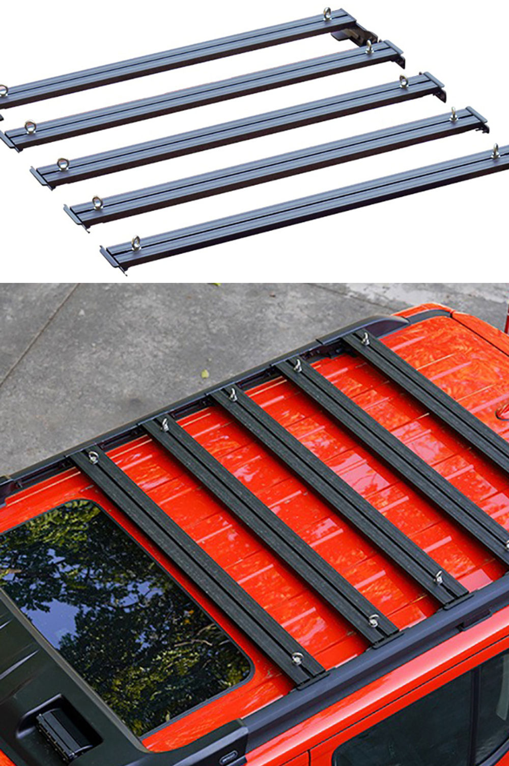 Aluminium Roof Luggage Rack Modification Roof Platform Luggage Frame Accessories