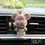 Thumbnail: Creative Crown Diamond Cute Bear Car Fragrance Perfume Clip Air Bears Aroma Car