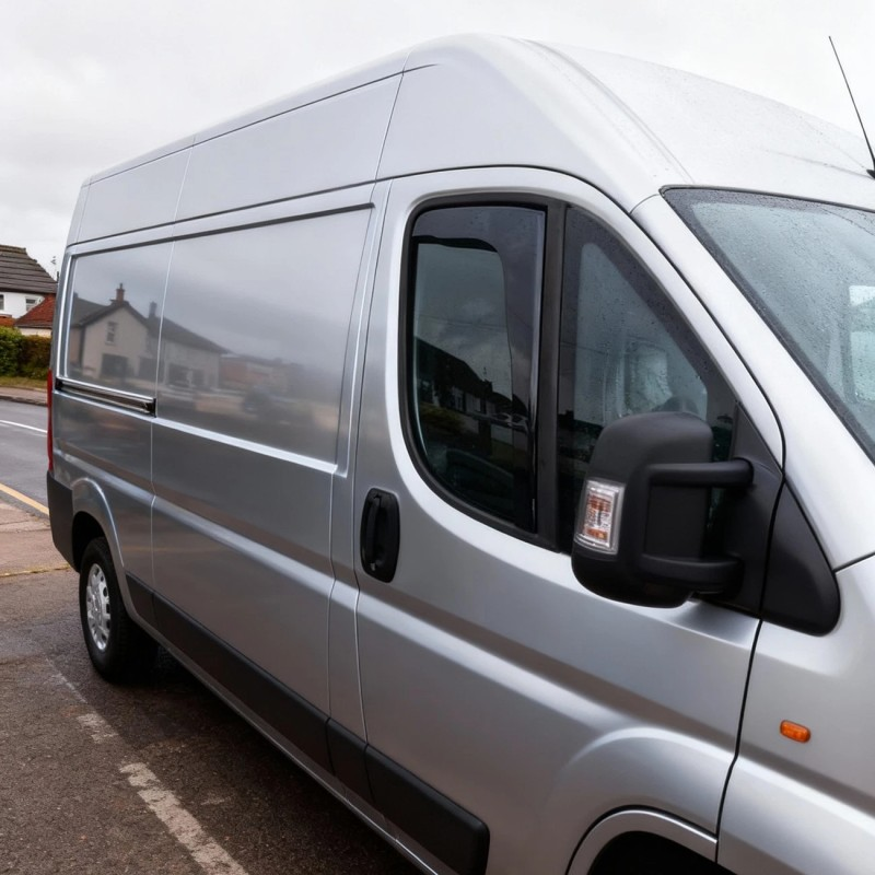 2Pcs RV Cab Window Wind Deflectors For Citroen Relay Jumper Boxer Fiat Ducato Mk