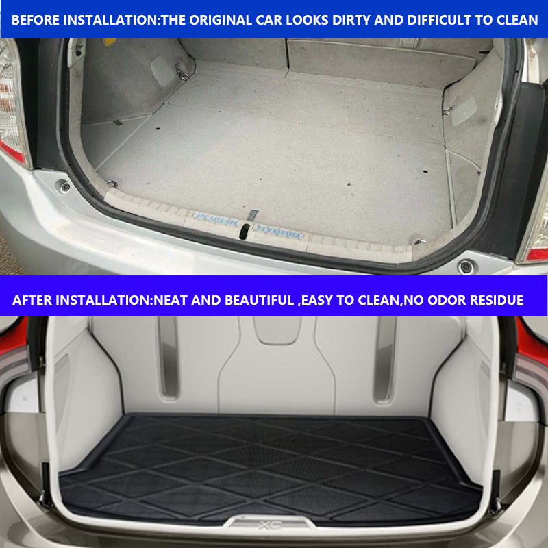 Thumbnail: Trunk Mats For Mazda 3 Mazda3 Axela Sedan BP 2023 2022 2021 2020 2019 High Tempe