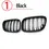 Thumbnail: Car Gloss Black Kidney Grill Dual Slats Racing Grill Replacement For BMW X5 E53