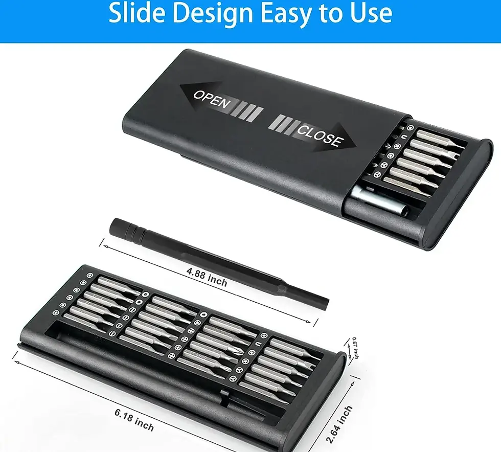Thumbnail: Car 25 In 1 Precision Screwdriver Set Multifunctional Kit With Strong Magnet For
