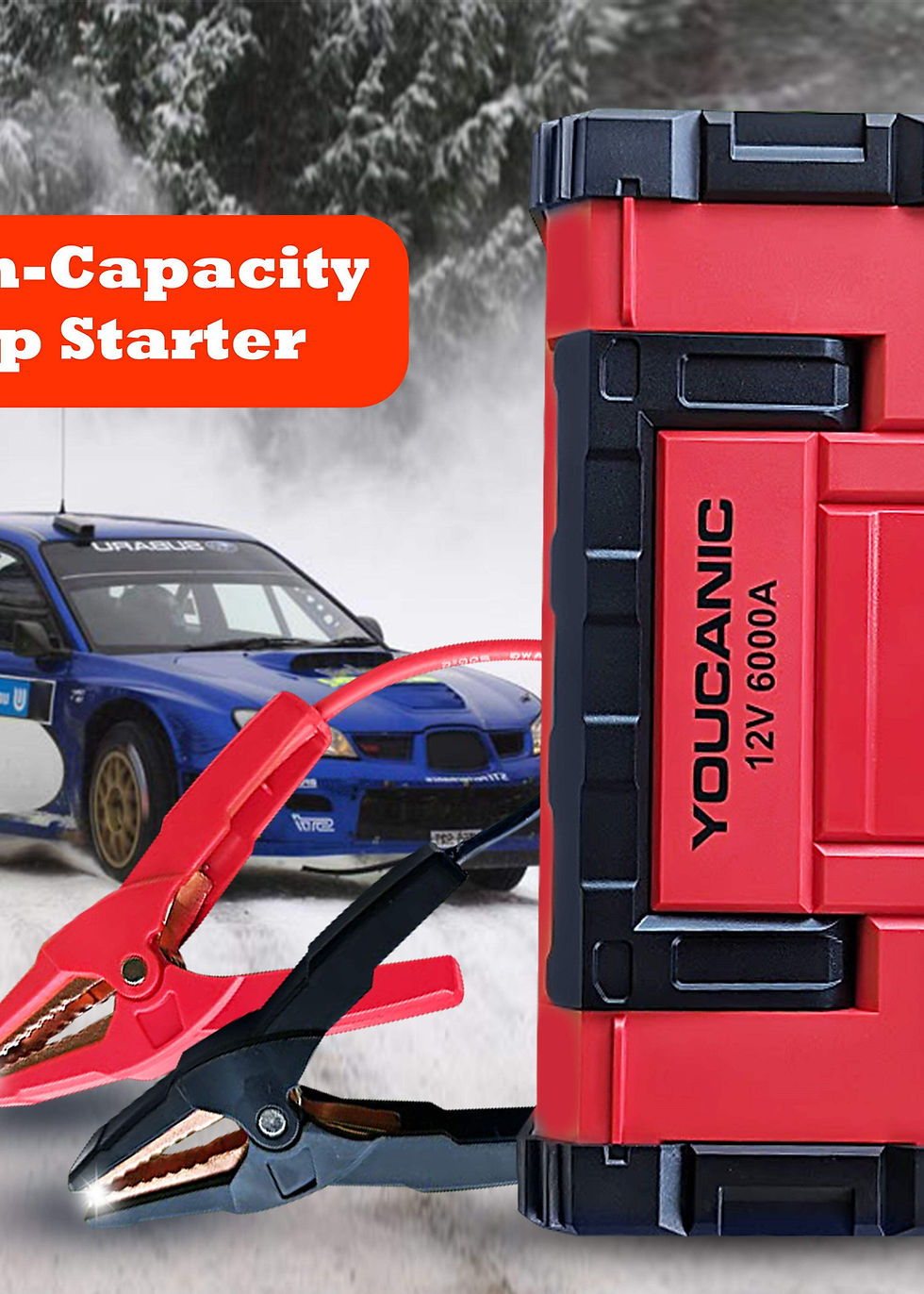 Thumbnail: YOUCANIC 6000A Max Jump Starter - Professional Grade Power