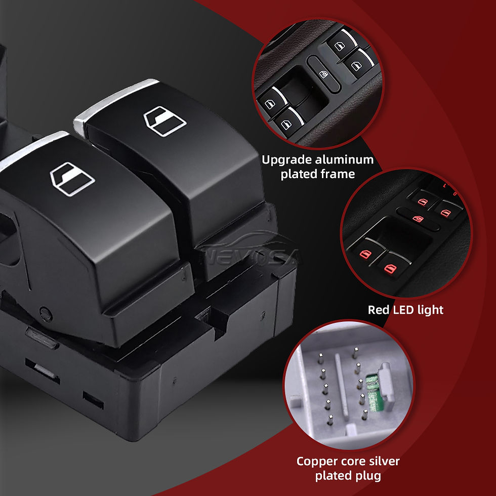Thumbnail: 5ND959857 For VW Golf 5 6 GTI MK5 MK6 Jetta Tiguan Passat B6 CC Seat Leon MK2 Fa