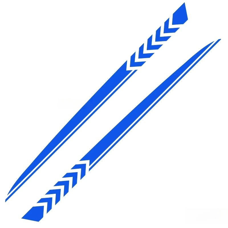 Thumbnail: Car stickers, side skirt decorative stickers, scratch-covering, waterproof and r