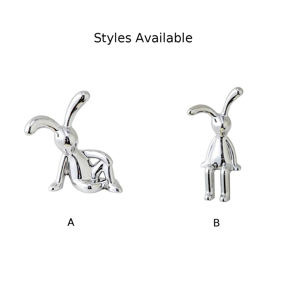 Thumbnail: Cartoon Animal Rabbit Car Interior Center Console Decoration Personality Dining