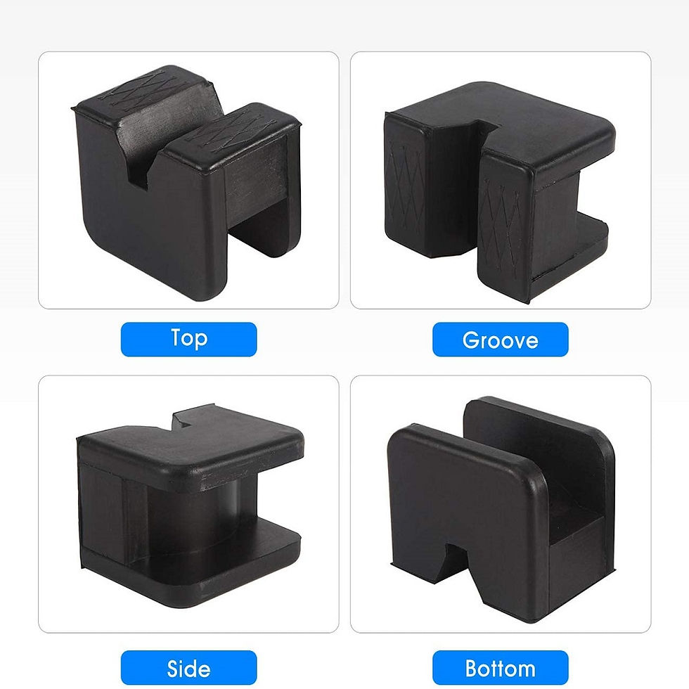 Thumbnail: Car Jack Rubber Pad Car Slotted Lift Jack Stand Rubber Pads Floor Adapters Frame