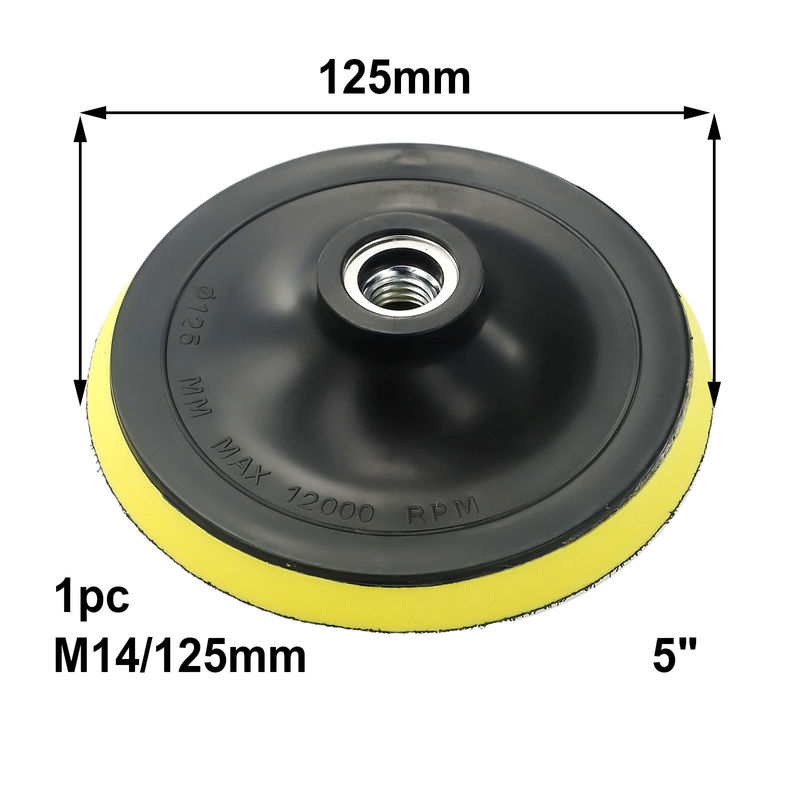 Thumbnail: 3/4/5/6/7 Inch Flocking Sanding Disc Self Adhesive Polishing Disc Drills Rod Car