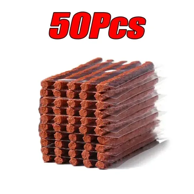 Thumbnail: Tire Puncture Repair Kits Car Tire Repair Tool with Rubber Strips Tubeless Flat