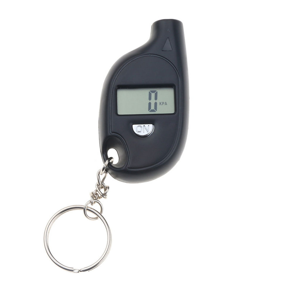 Thumbnail: Mini LCD Digital Tire Pressure Gauge TPMS Tools Car Bike Motor Tyre Pressure Tes