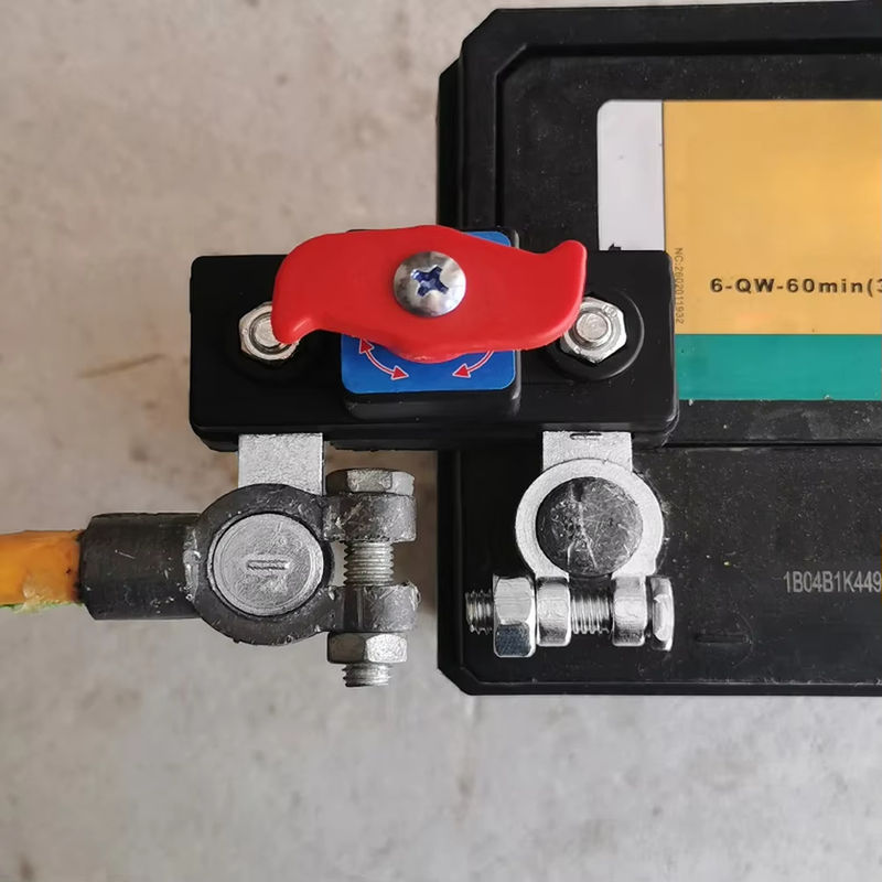 Thumbnail: Car Battery Cut Off Switch 12V/24V ﻿Disconnect Automatic Circuit Breaker Anti-Po