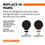 Thumbnail: SYLVANIA 6418 WHITE SYL LED Mini Bulb, 1 Pack