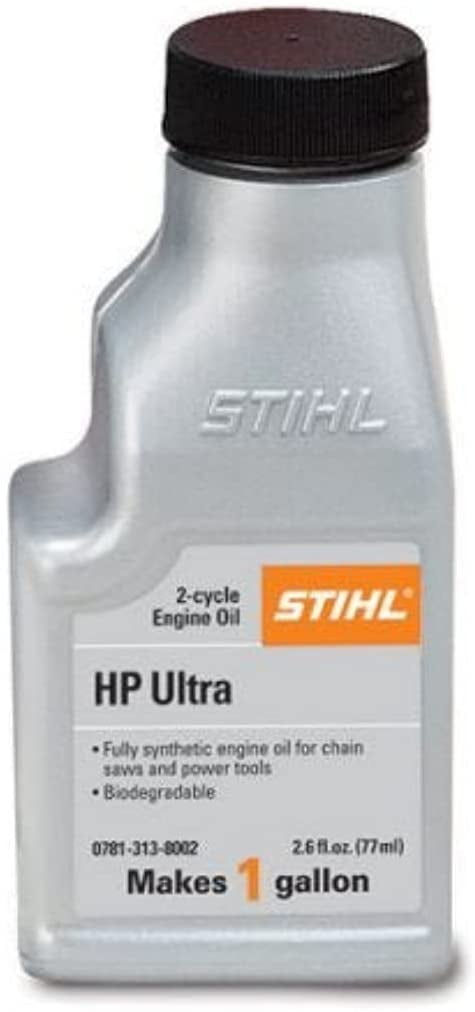 Thumbnail: STIHL 0781 313 8002 2.6 Ounce High Performance Ultra 2 Cycle Engine Oil, 6 ..
