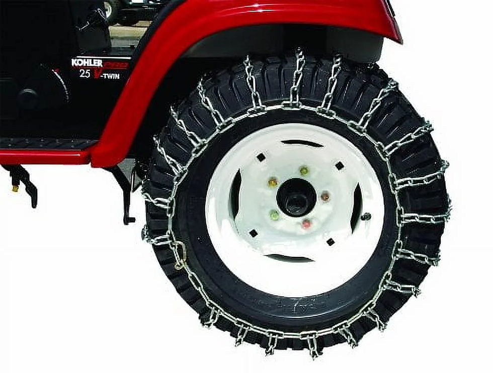 Thumbnail: Peerless 1062755 Max Trac 4-Link 20X10-8 20X10-10 Snowblower Tire Chains