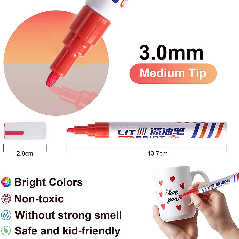 Thumbnail: Car Paint Scratch Repair Pen for Cars Coat Scratches Touch Up Remover Tire Oily