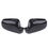 Thumbnail: Rearview Mirror Cap Glossy Black Wing Side Mirror Cover Housing Same Size Fit Fo