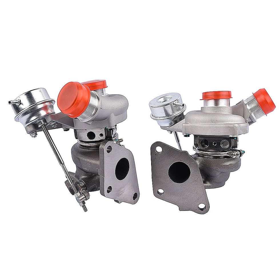 Thumbnail: GELUOXI 2PCS Left+Right Turbochargers for 2015-2017 Ford F-150 2.7L V6 Engi..